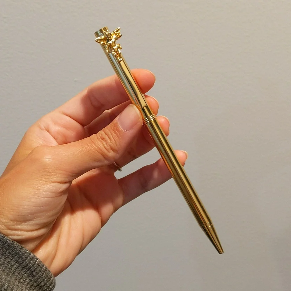 Gift Wrapped Angel Pen elegant gifts party favors Holiday Work Parties